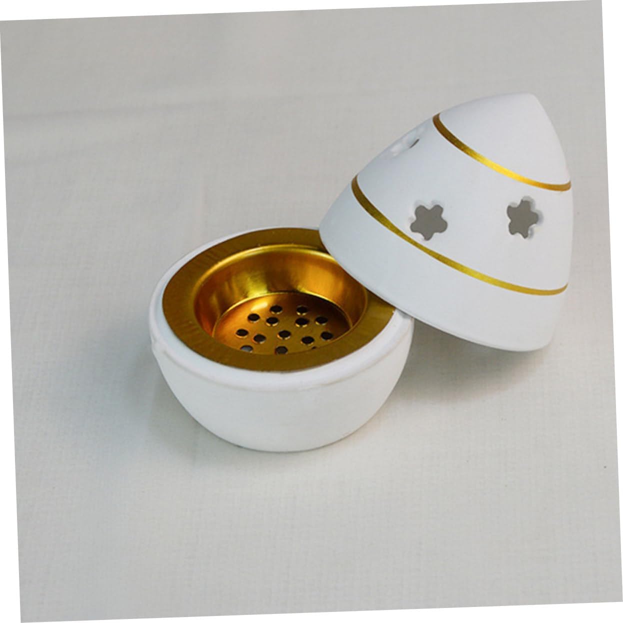 10pcs Middle Eastern Style Charcoal Burner Trays for Aromatherapy