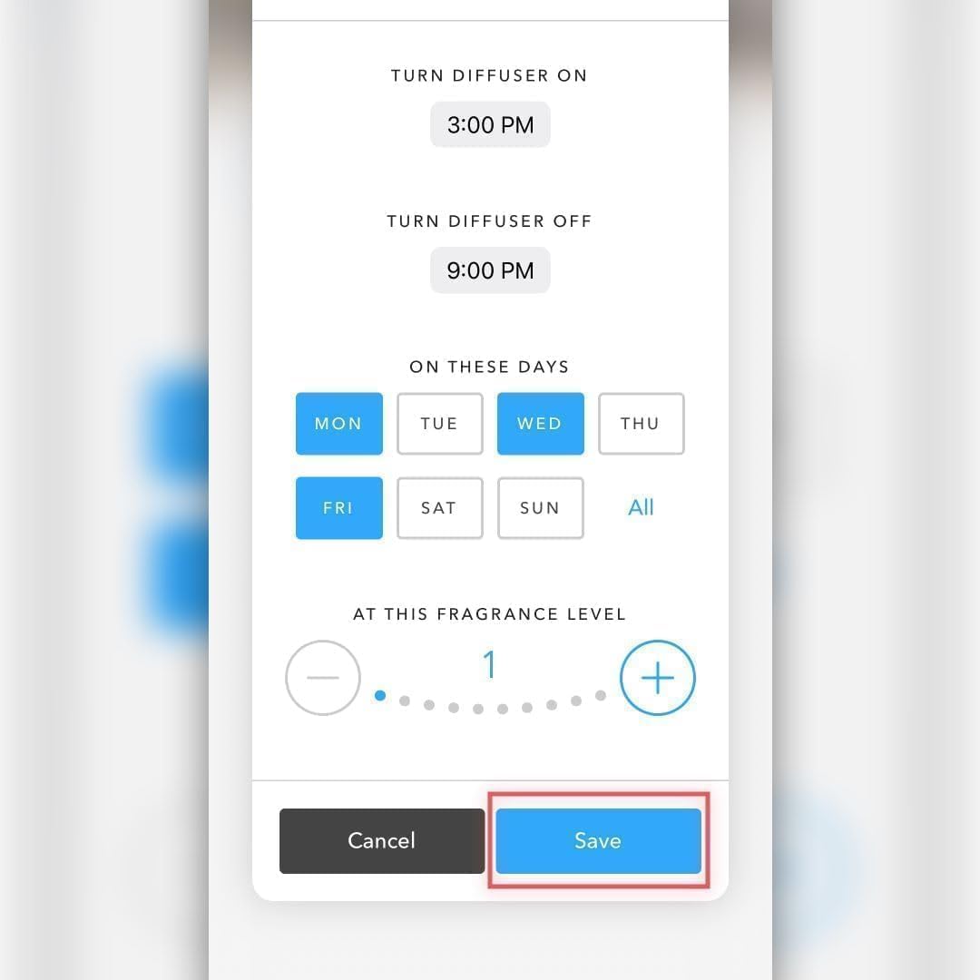 Aera Mini Diffuser with Beach House Refill - Alexa Compatible Family Safe 800-Hour Lasting Scent