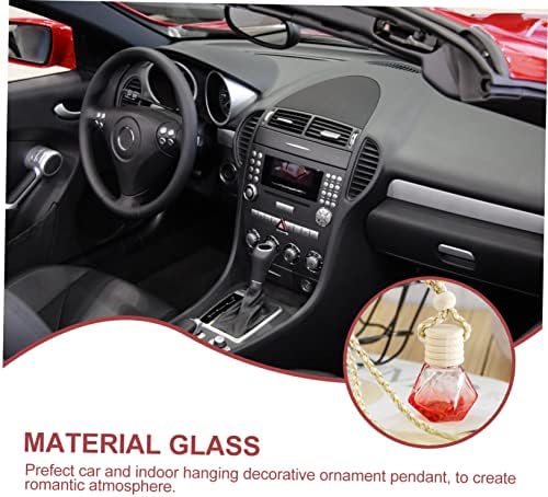 Alipis 5Pcs Car Hanging Perfume Bottle Diffuser Pendant for Home and Car Decor