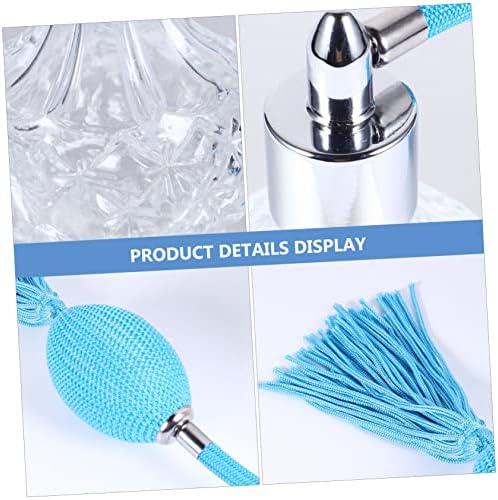 Refillable Glass Perfume Bottle with Long Spray Tassels
