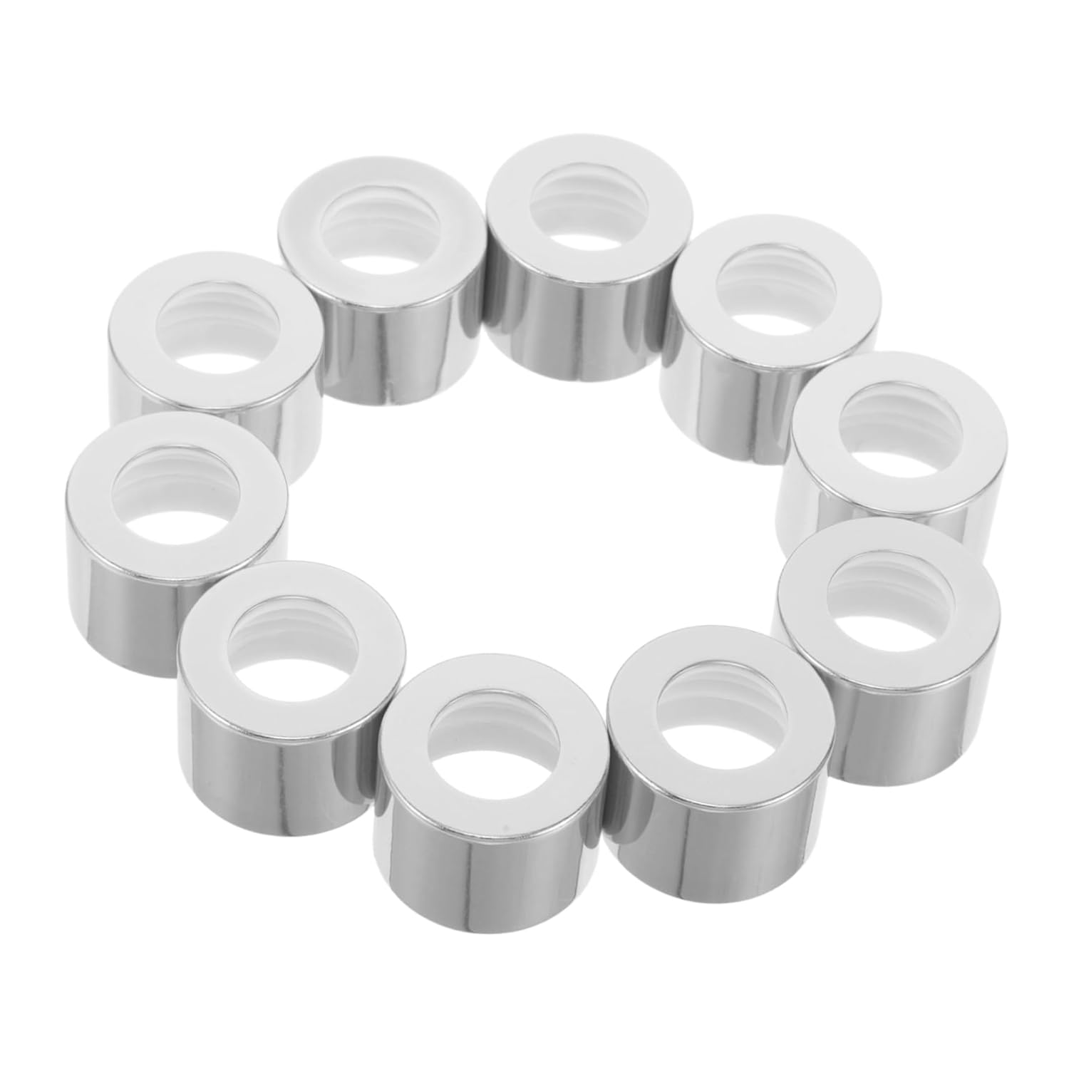 VALICLUD 10pcs Refillable Diffuser Bottle Caps for Leakproof and Secure Replacement Lids for Diffusers