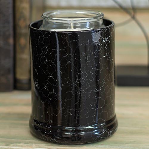 Black Marble Ceramic Candle Warmer with Bible Verse
