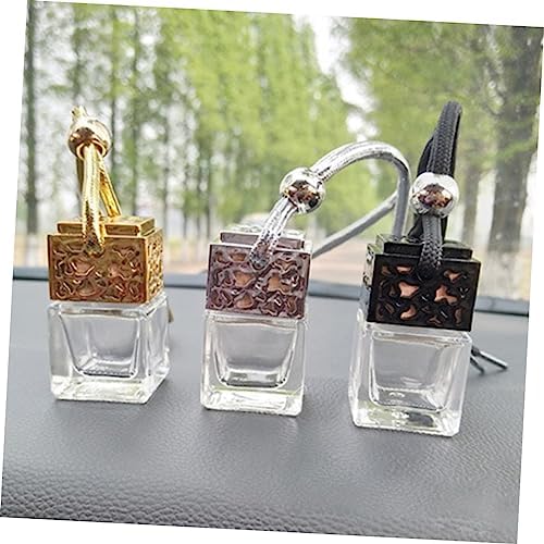 3Pcs Stylish Car Perfume Bottle Pendant for Aromatherapy