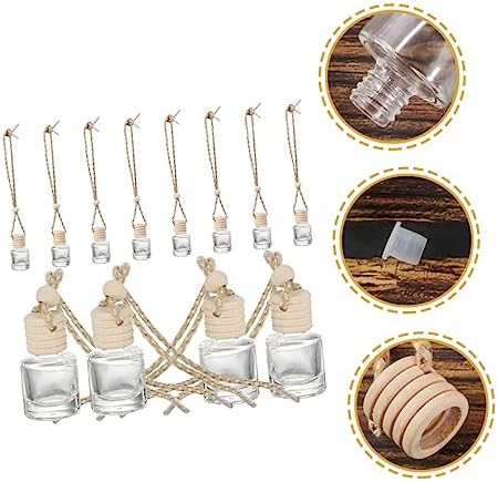 Cabilock 12pcs Hanging Bottles for Car Diffusion and Home Decor