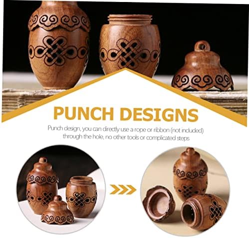 VICASKY Aromatherapy Bottle Decorative Pendant for Men