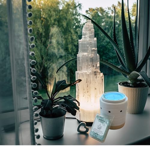Crystal Infused Gel Wax Melts for Candle Warmers Set of Two