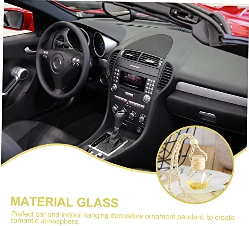 Cabilock 5Pcs Hanging Perfume Bottle Diffuser for Car Aromatherapy Pendant