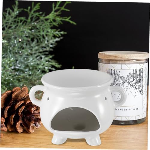 Cabilock Aroma Oil Burner Ceramic Candle Holder for Home Relaxation and Aromatherapy