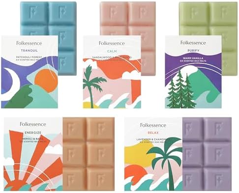 Folkulture Scented Wax Cubes Set of 5