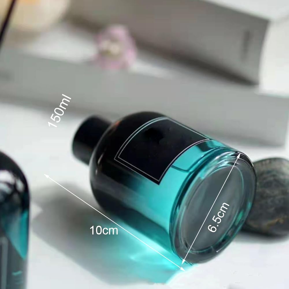 150ml Glass Fragrance Diffuser Bottle - Black Gradient