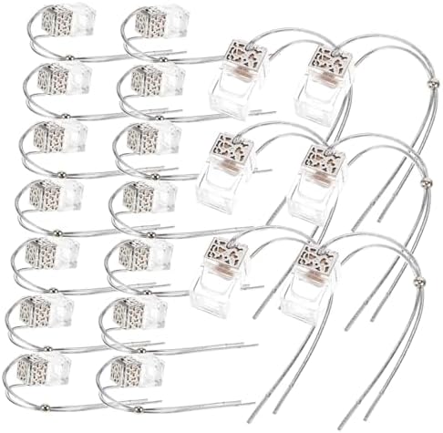 20Pcs Car Hanging Diffuser Bottle for Essential Oils and Home Decor