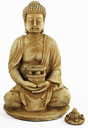 Basalt Fountain Traveling Buddha Bench Package
