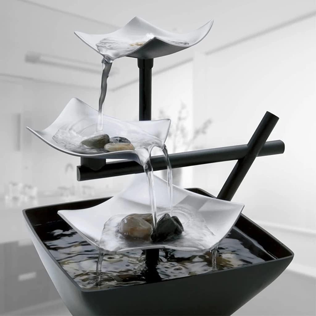 TTKL Minimalist Water Fountain Indoor Feng Shui Decor