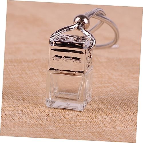 3Pcs Glass Perfume Bottle Pendant for Car Hanging Decoration