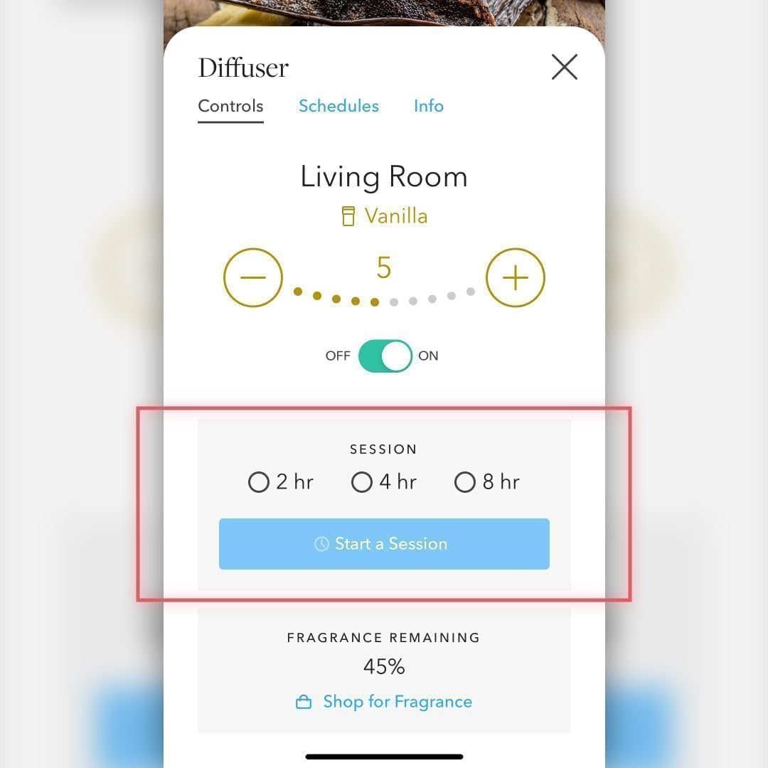 Aera Mini Diffuser with Beach House Refill - Alexa Compatible Family Safe 800-Hour Lasting Scent