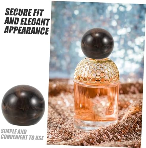 4pcs Resin Round Ball Perfume Bottle Cap Replacement