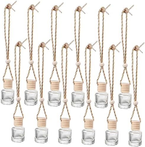 Cabilock 12pcs Hanging Bottles for Car Diffusion and Home Decor