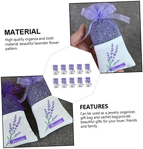 Yosadier 22Pcs Lavender Sachet Bags for Home Fragrance Organizing