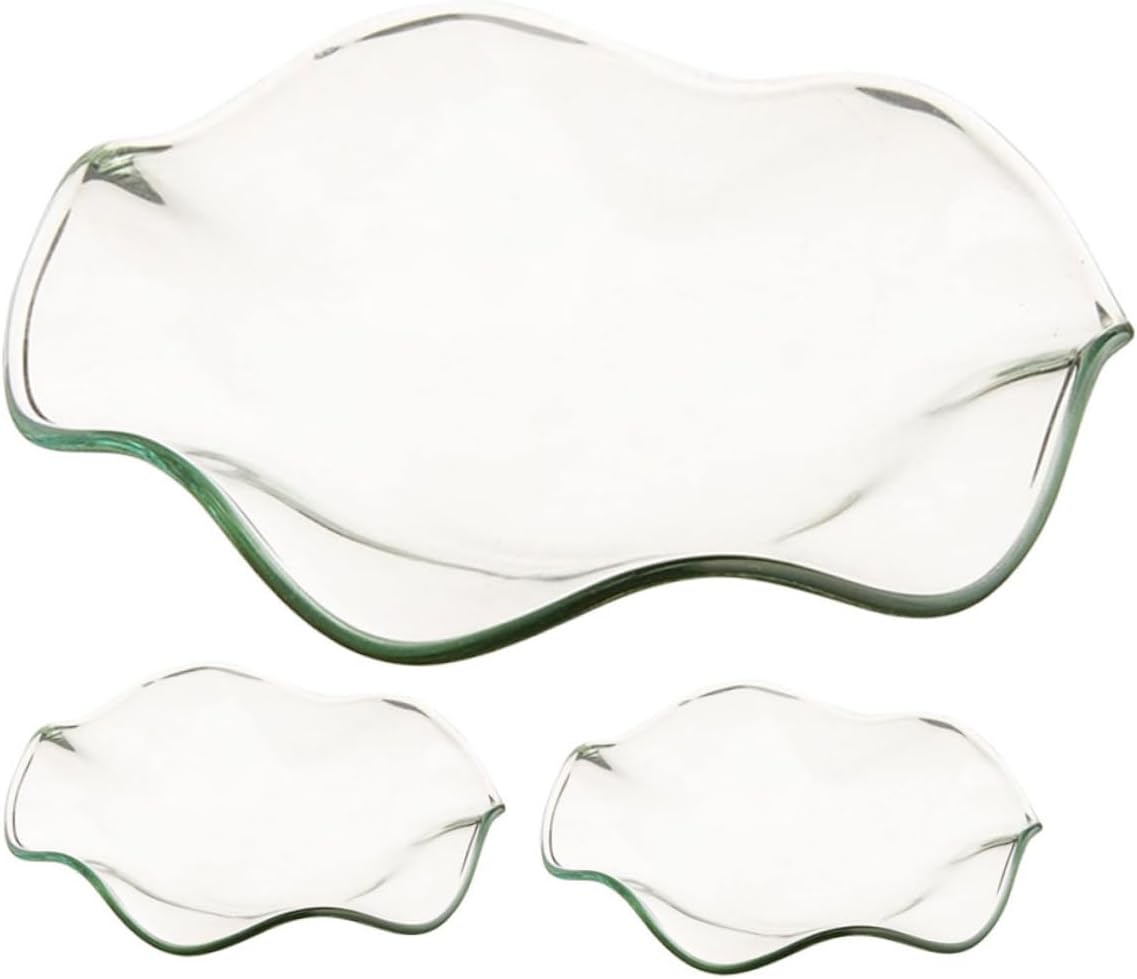 3pcs Replacement Glass Dish for Essential Oil Warmer Lamp