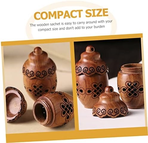 VICASKY Aromatherapy Bottle Decorative Pendant for Men