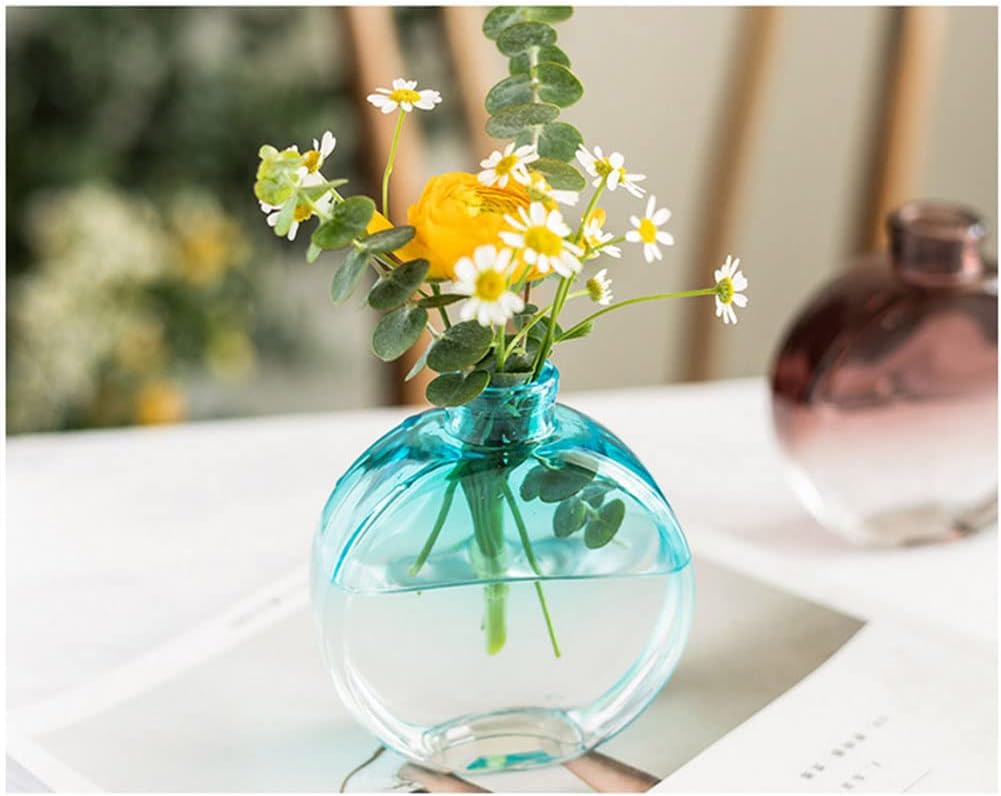 150ml Glass Diffuser Bottle - Blue - Reusable Home Decor