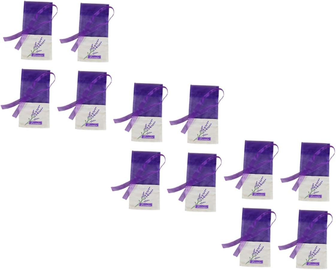 24Pcs Lavender Fragrance Sachet Bags for Storage and Decorations
