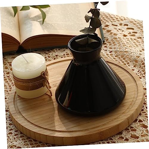 Garneck Modern Aroma Diffuser Glass Jar Essential Oil Container Decor