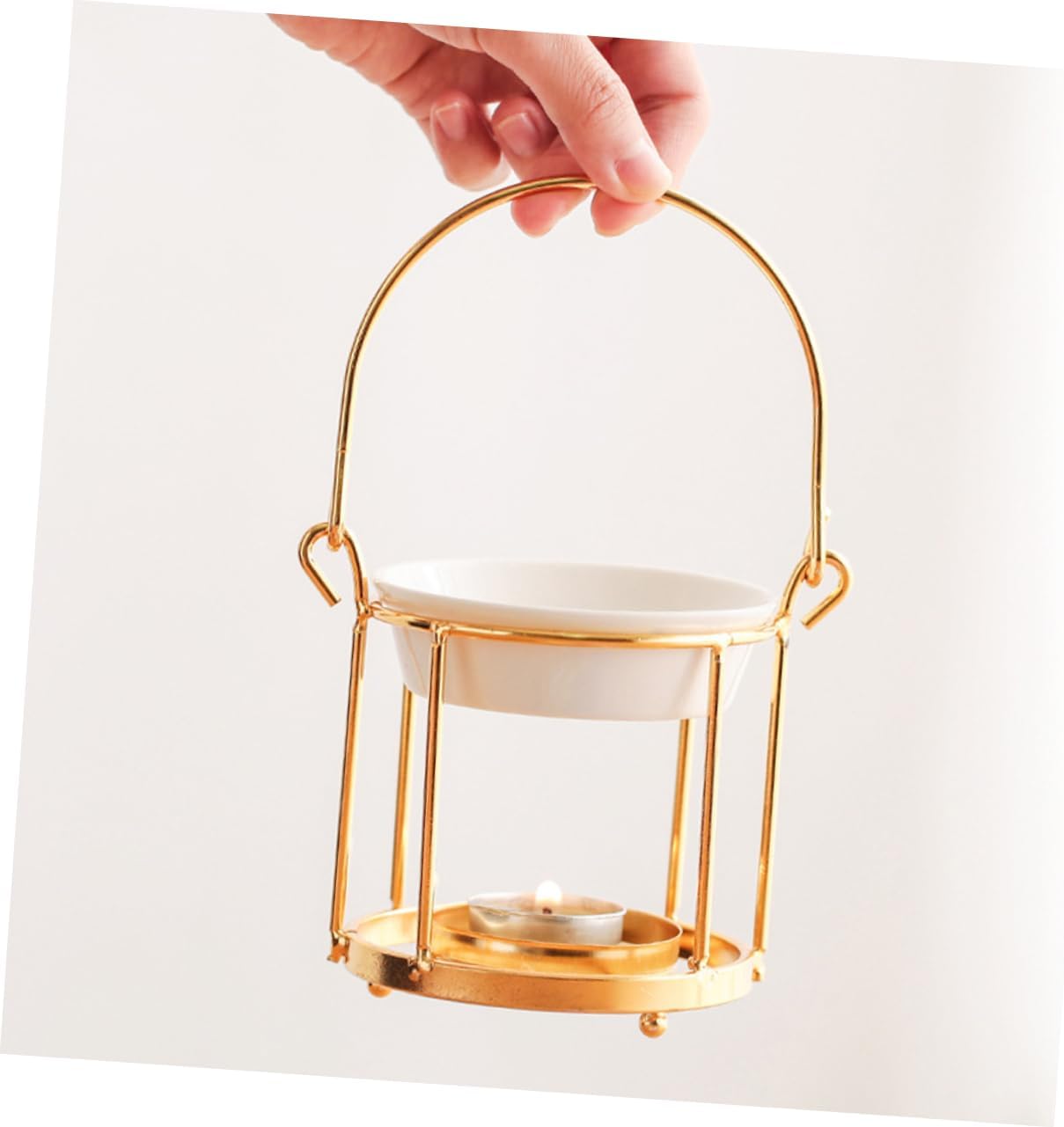 Ceramic Tealight Candle Holder with Essential Oil Diffuser