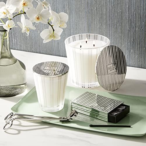 NEST New York 3-Wick Candle Lid Silver