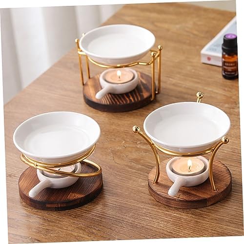 GLEAVI Essential Oil Burner with Tea Light Holder and Aroma Diffuser