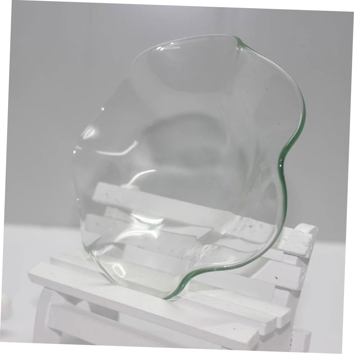 Zerodeko 3 Pcs Glass Candle Holder Replacement Dish