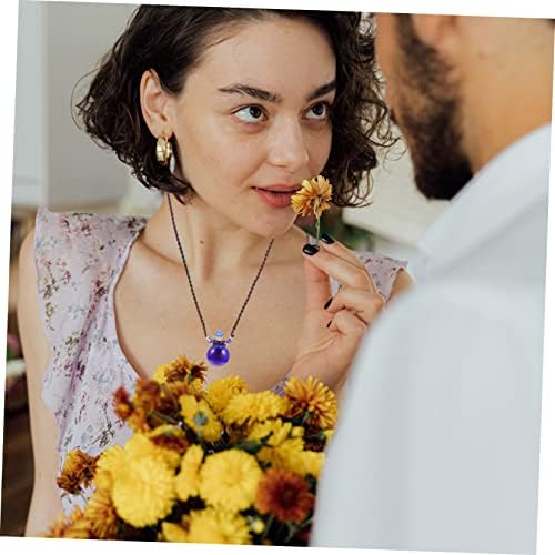 Decorative Perfume Bottle With Aroma Diffuser Necklace For Car And Home Use