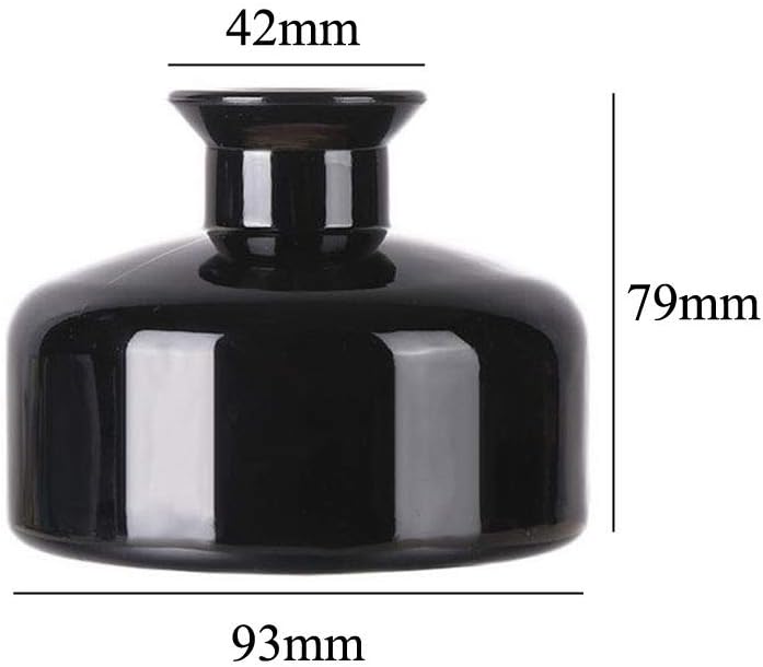 VANTOBEST 200ml Round Glass Diffuser Bottle