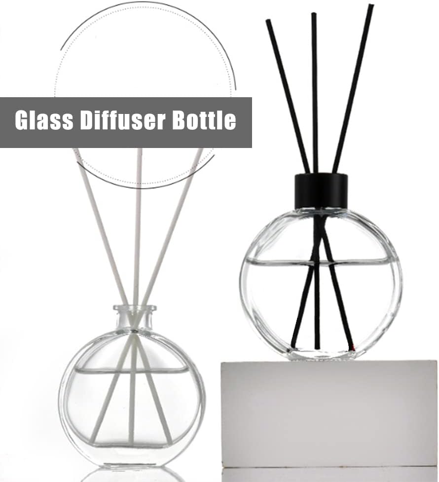 Clear 150ml Glass Diffuser Bottle - Aromatherapy Decor for Home Use