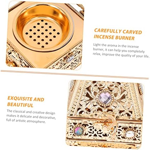 MAGICLULU Metal Incense Burner for Relaxation and Meditation