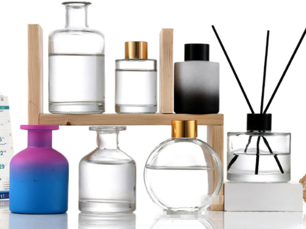 Clear 150ml Glass Diffuser Bottle - Aromatherapy Decor for Home Use