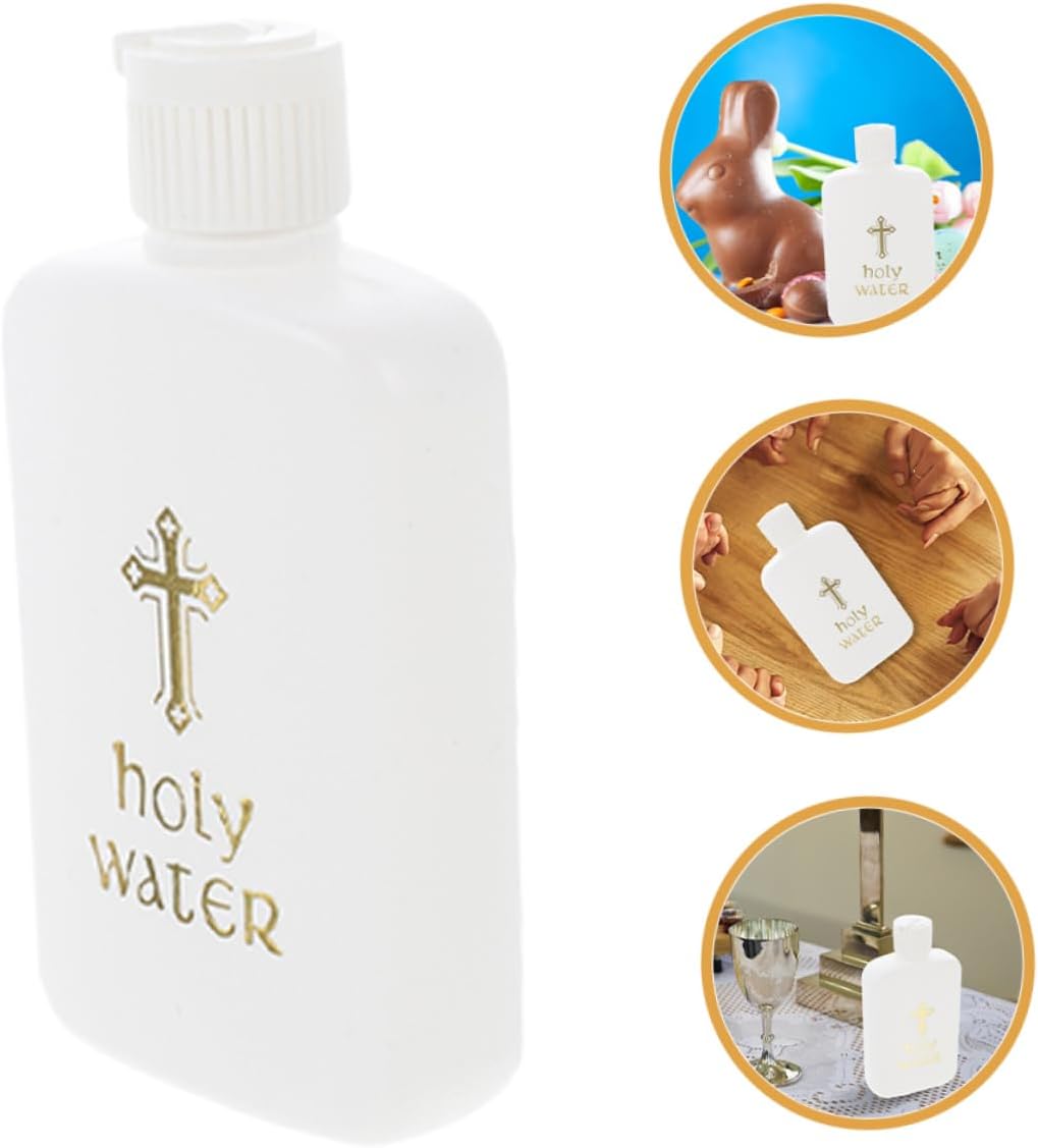 2Pcs Refillable Holy Water Bottles for Aromatherapy and Ceremonies