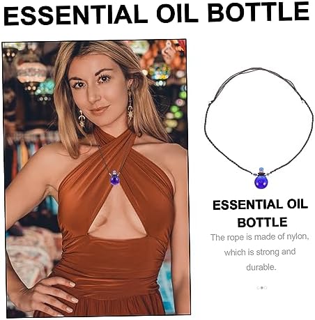 ABOOFAN Glass Aroma Diffuser Pendant for Cars Home and Office