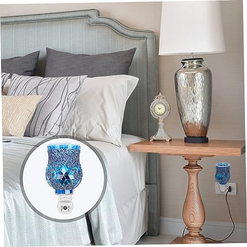 1pc Electric Night Light with Colorful Lamp Design