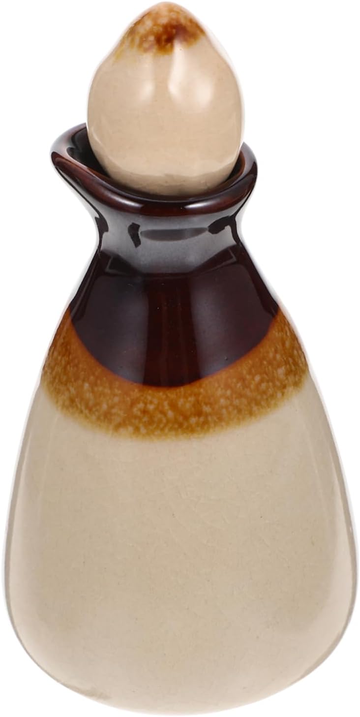 PRETYZOOM Decorative Ceramic Essential Oil Diffuser Bottle for Home Decor