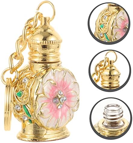 3ml Vintage Style Mini Dubai Zinc Alloy Perfume Bottle for Travel