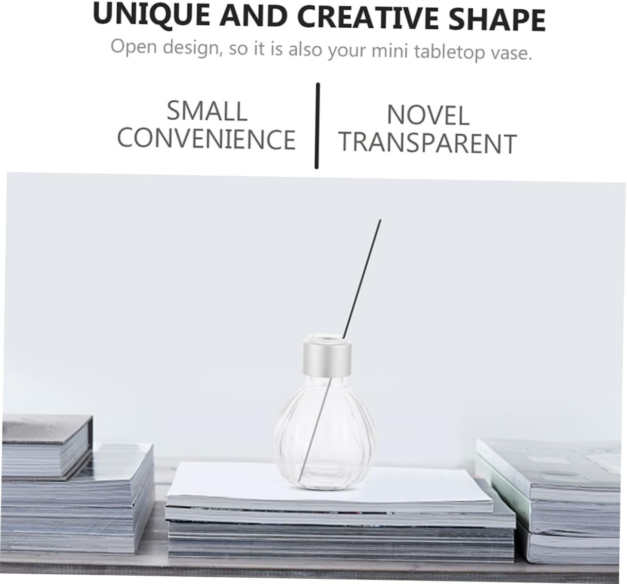 2pcs Decorative Diffuser Bottles Incense Container for Bedroom Travel Home Use