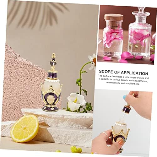 Elegant Aroma Diffuser Bottle with Crown Design