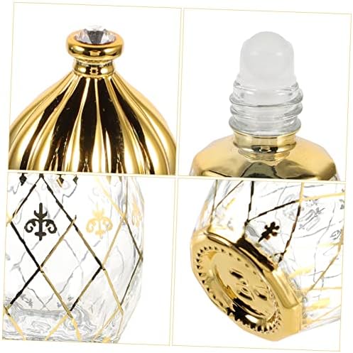 PRETYZOOM Refillable Perfume Bottle with Elegant Crown Cap