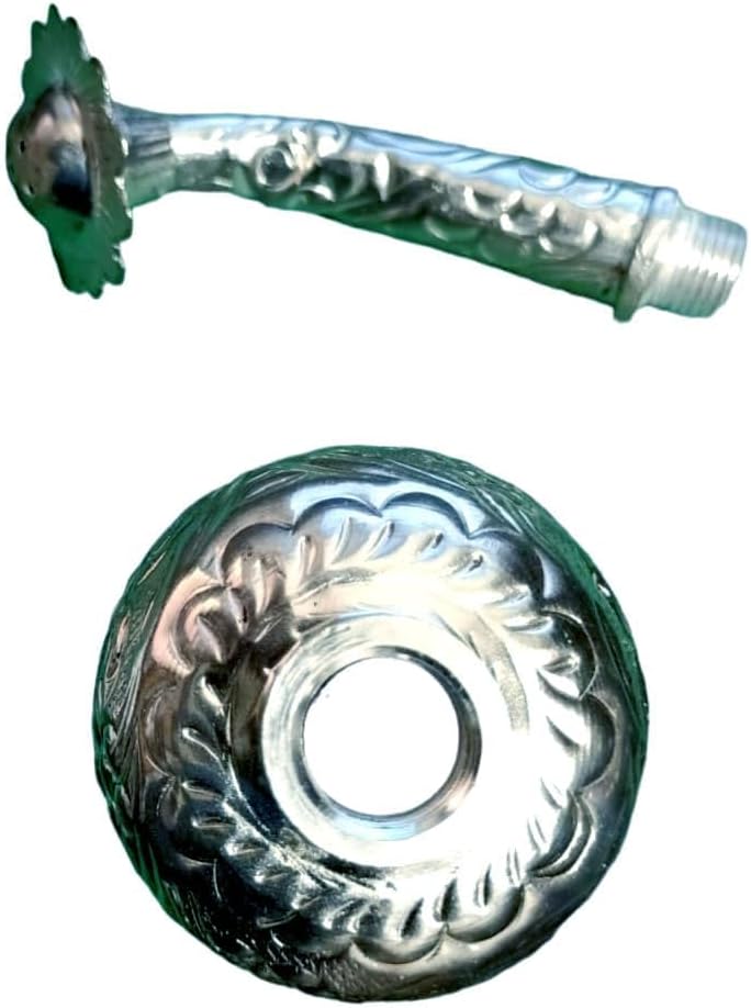 SOLINO Silver Plated Attardani for Pooja Room