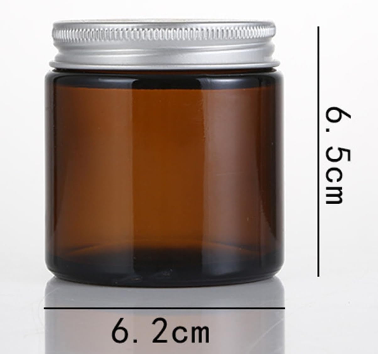 Anneome 10pcs Glass Aroma Jar Candle Holder