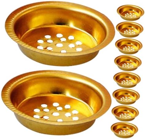 10pcs Middle Eastern Style Charcoal Burner Trays for Aromatherapy