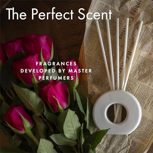 ScentAir Infused Liquidless Reeds 25 Flameless Reeds and Decorative Vase