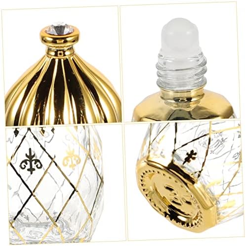 8ml Arabian Style Refillable Perfume Bottle with Floral Design