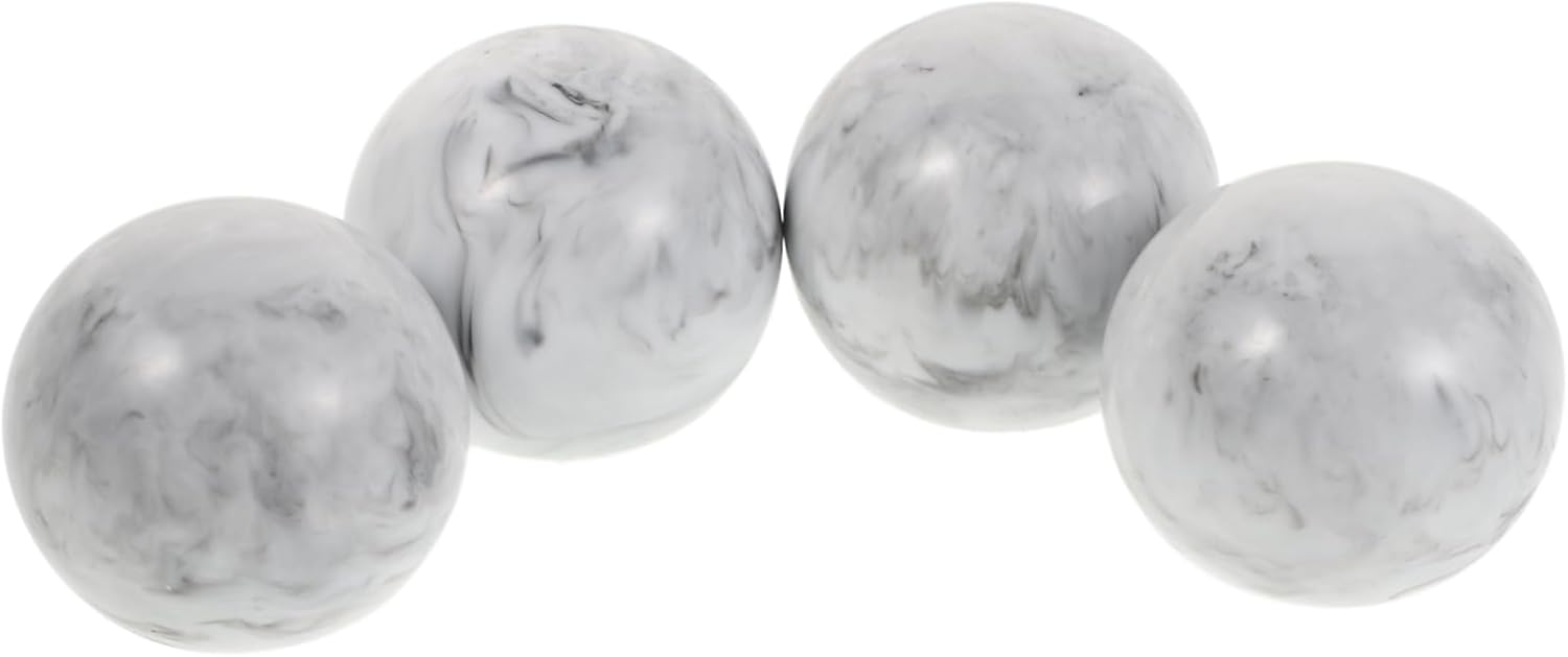 4pcs Resin Spray Bottle Cap Tooth Ball Decor Lids